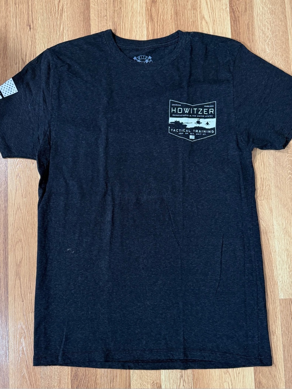 Howitzer Tactical Training Black Men’s Crew Neck Tee